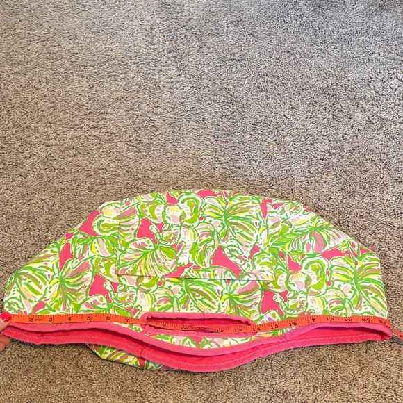 Lily Pulitzer Pink and Green Collapsable Cooler Tote - Picture 7 of 12